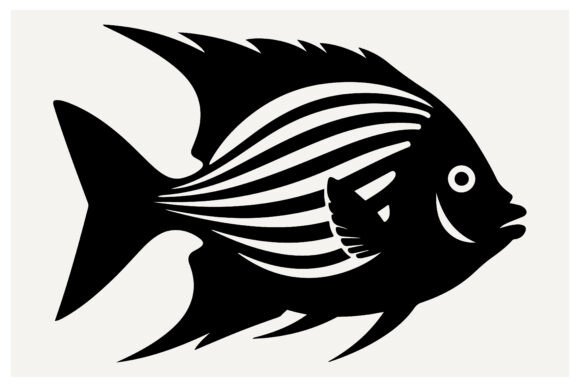 Angelfish Black Icon: A Premium Display Typeface