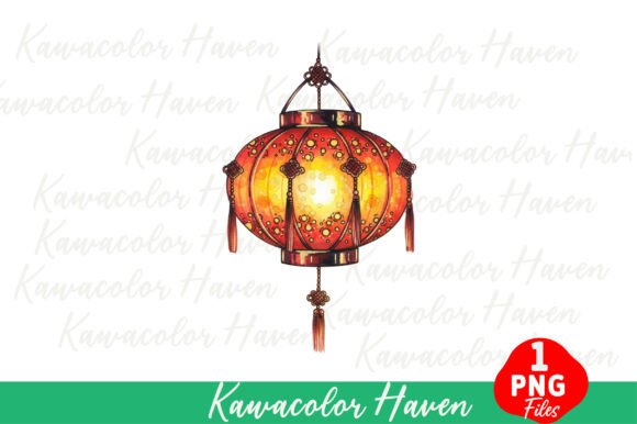 Decorative Chinese Lantern Illustration: A Guide for Creators