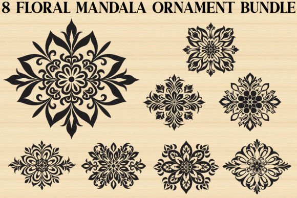 Decorative Floral Ornament Vector: Your Design Toolkit
