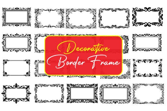Elegant Decorative Border Frame: Timeless Design Elements