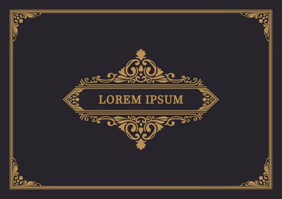 Elegant Retro Decorative Badge: A Timeless Design Toolkit